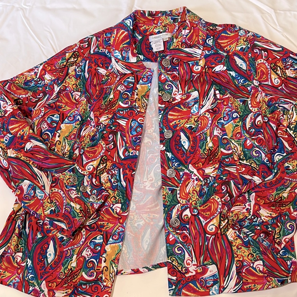 Coldwater Creek petite extra large blazer